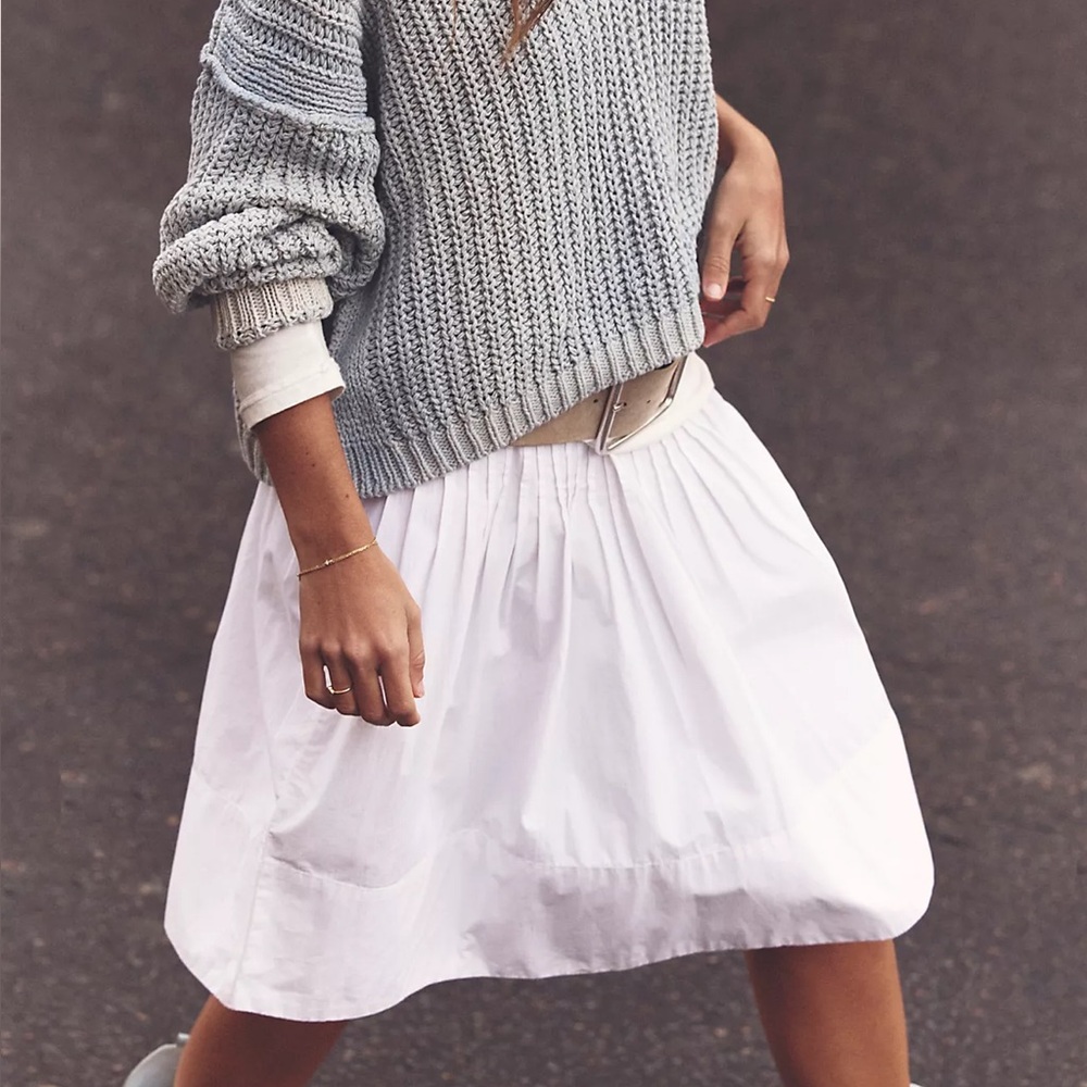 Peyton Pintuck Midi Skirt